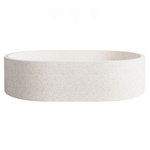 Margo 450mm Oval Terrazzo Above Counter Basin